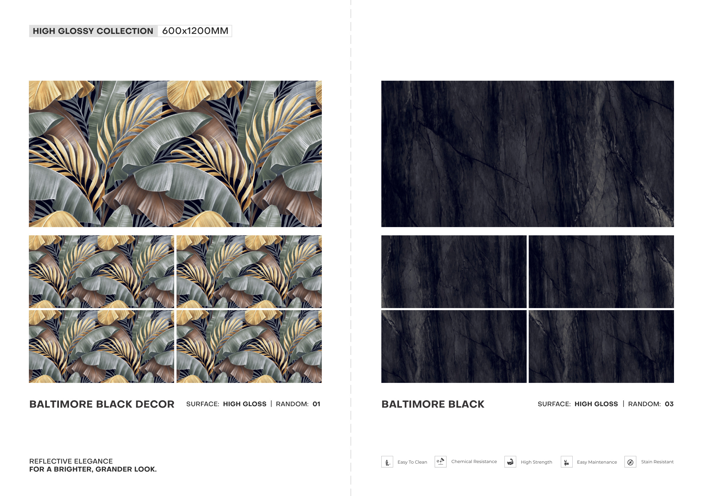 HIGH GLOSSY 60X120 CM