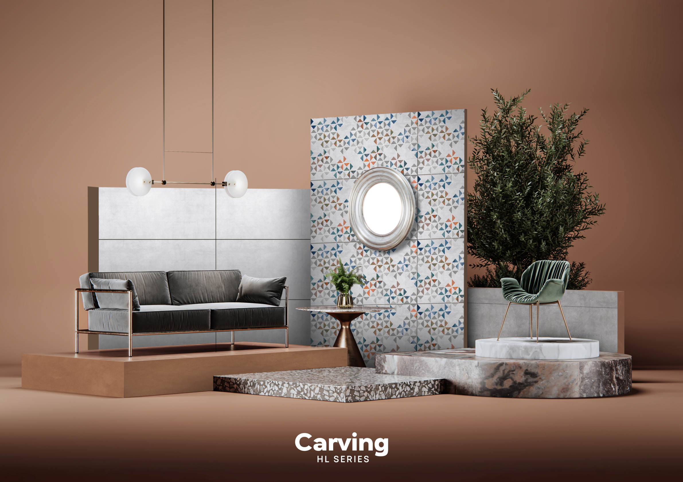 CARVING COLLECTION 60X120CM